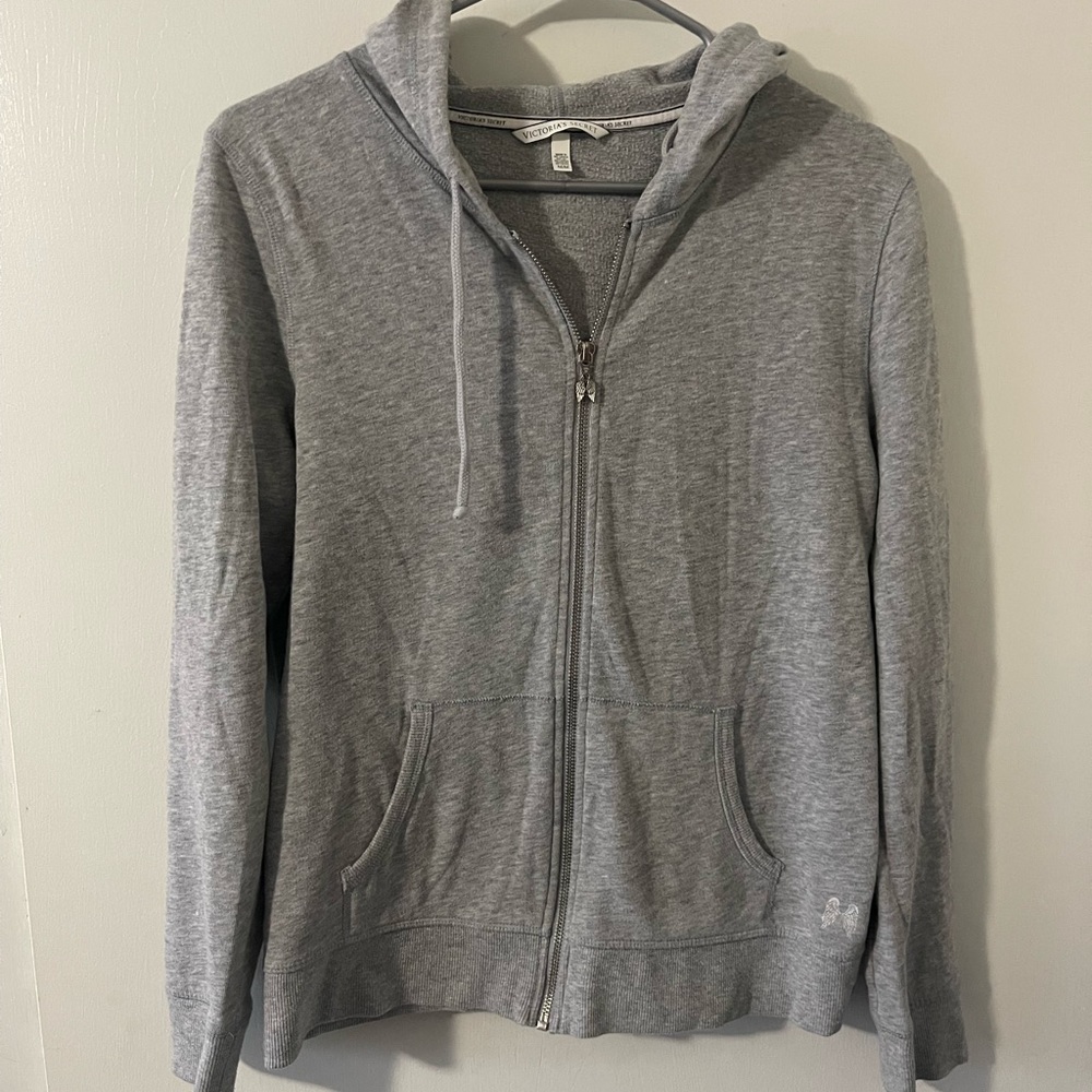 Victoria Secret Rhinestone Angel Zip up Hoodie